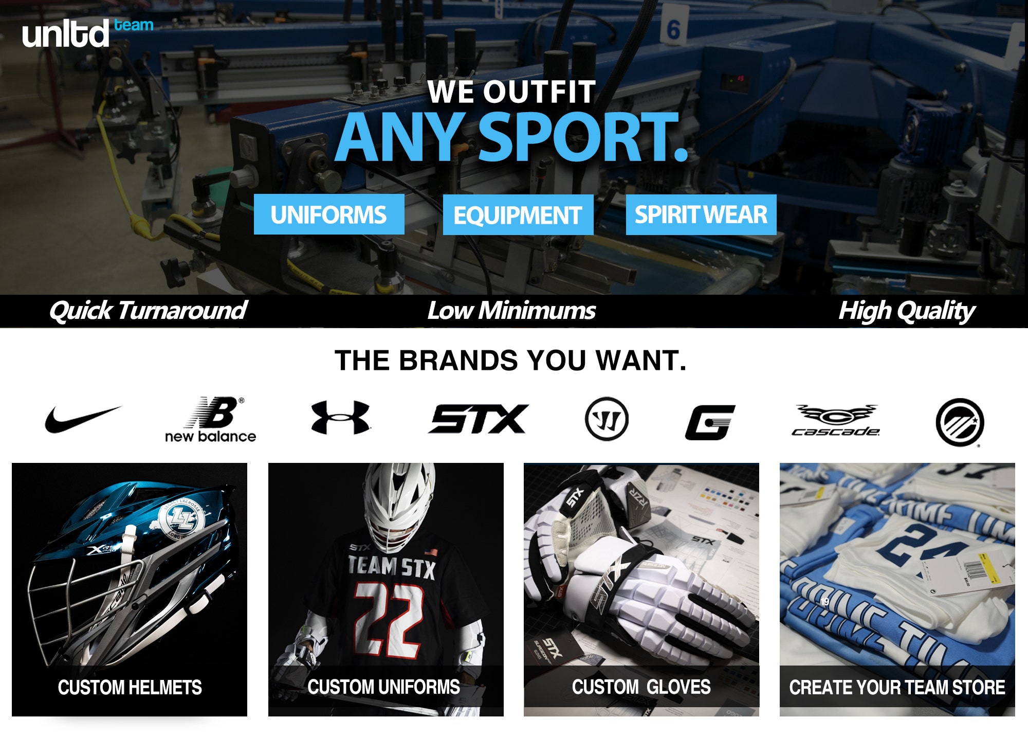 Team Specific Homepage Graphic